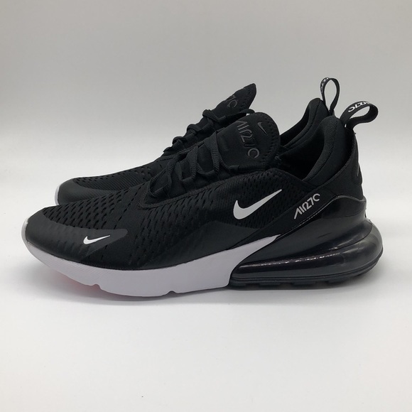 Nike Air Max 270 Black White Red Sneakers Shoes AH8050-002 Men's - Picture 3 of 5